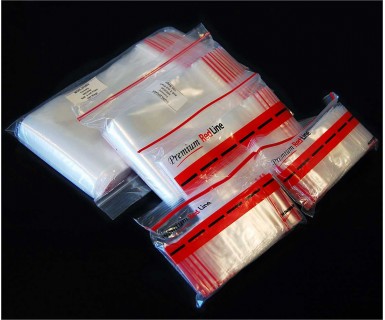 100 Count Clear Plastic Zip Lock Bags