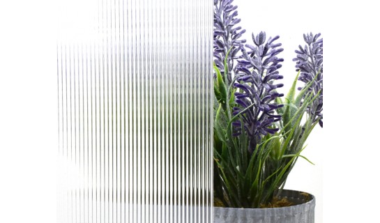 Ribbed Plexiglass Sheet : TAP Plastics