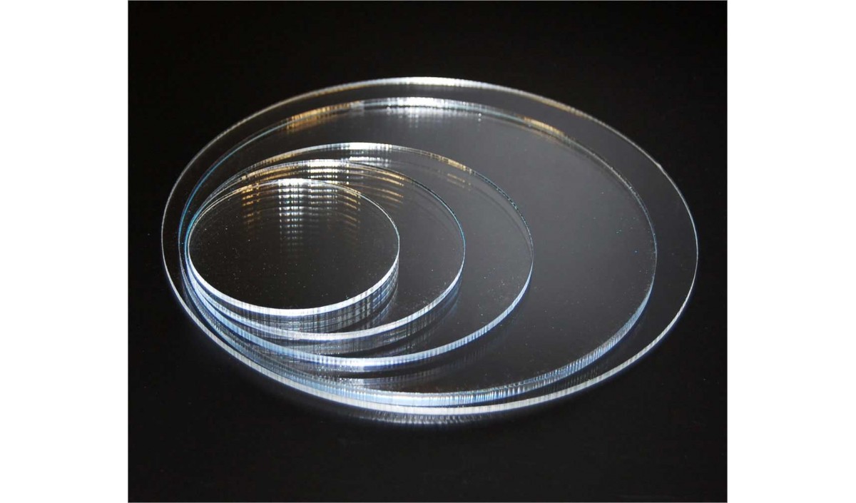 Laser-Cut Blank Acrylic Circles : TAP Plastics