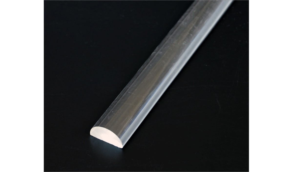 Half Round Extruded Acrylic Bar TAP Plastics