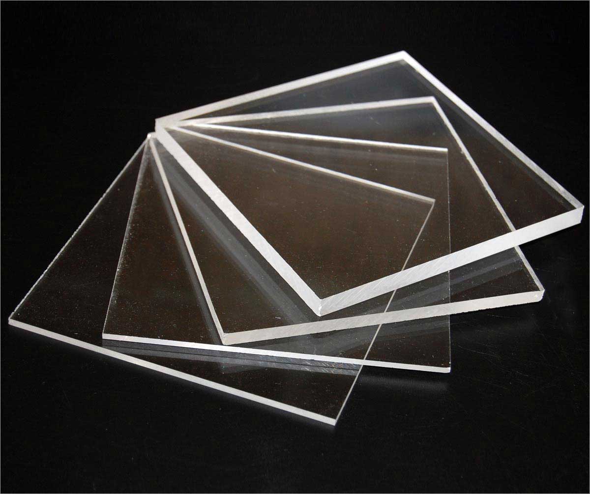 2mm Clear 8" x 10" Acrylic Plastic Plexiglass Cut 180mm x 225mm Sheet  USA 