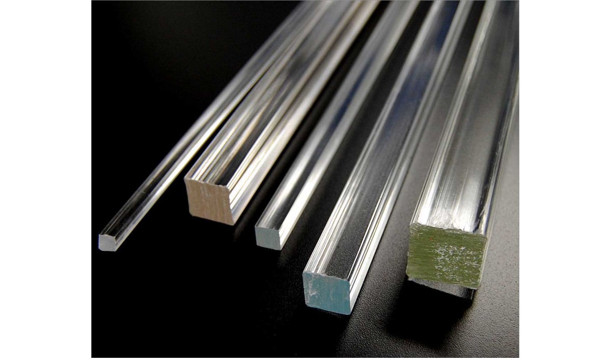 Square Extruded Acrylic Bar TAP Plastics