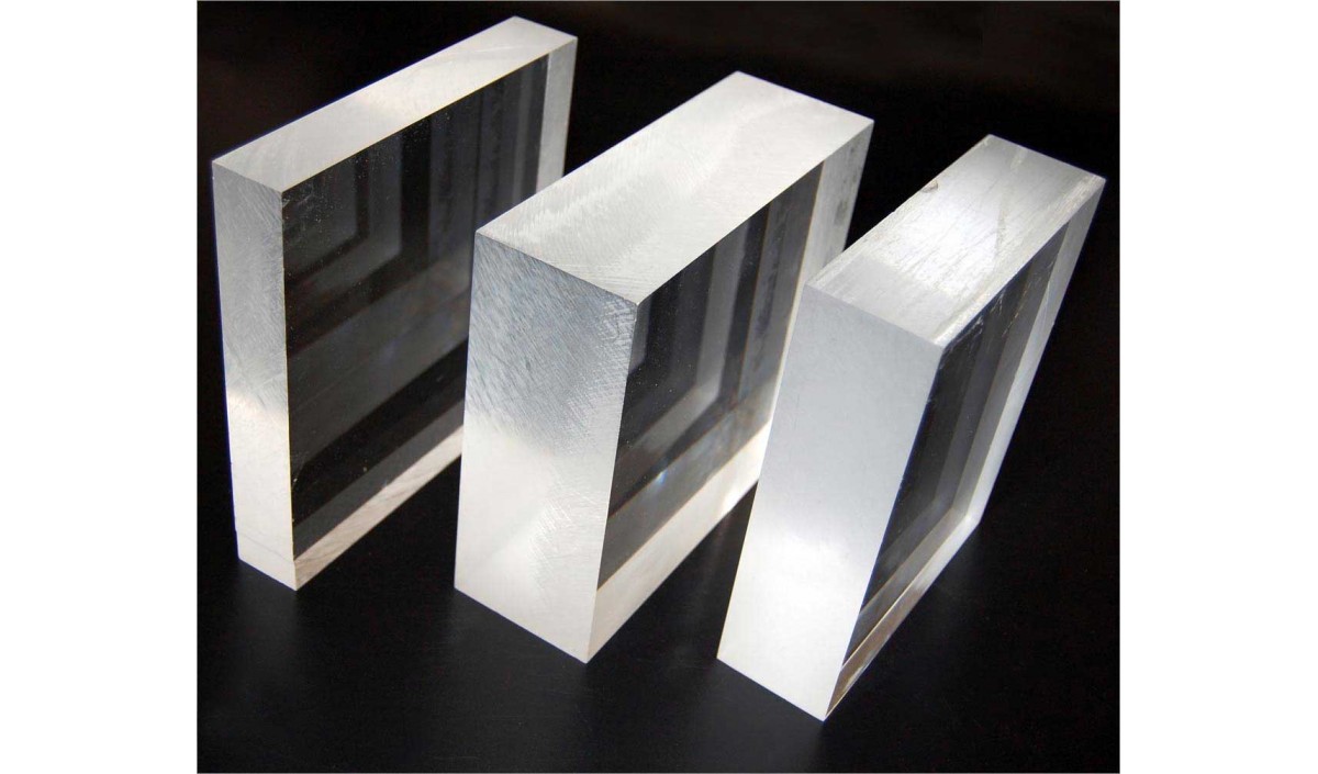Solid Acrylic Blocks - 2 1/2 x 6 x 6