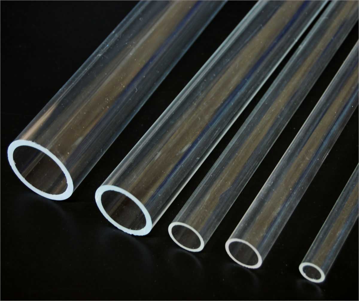 Clear Acrylic Tubes