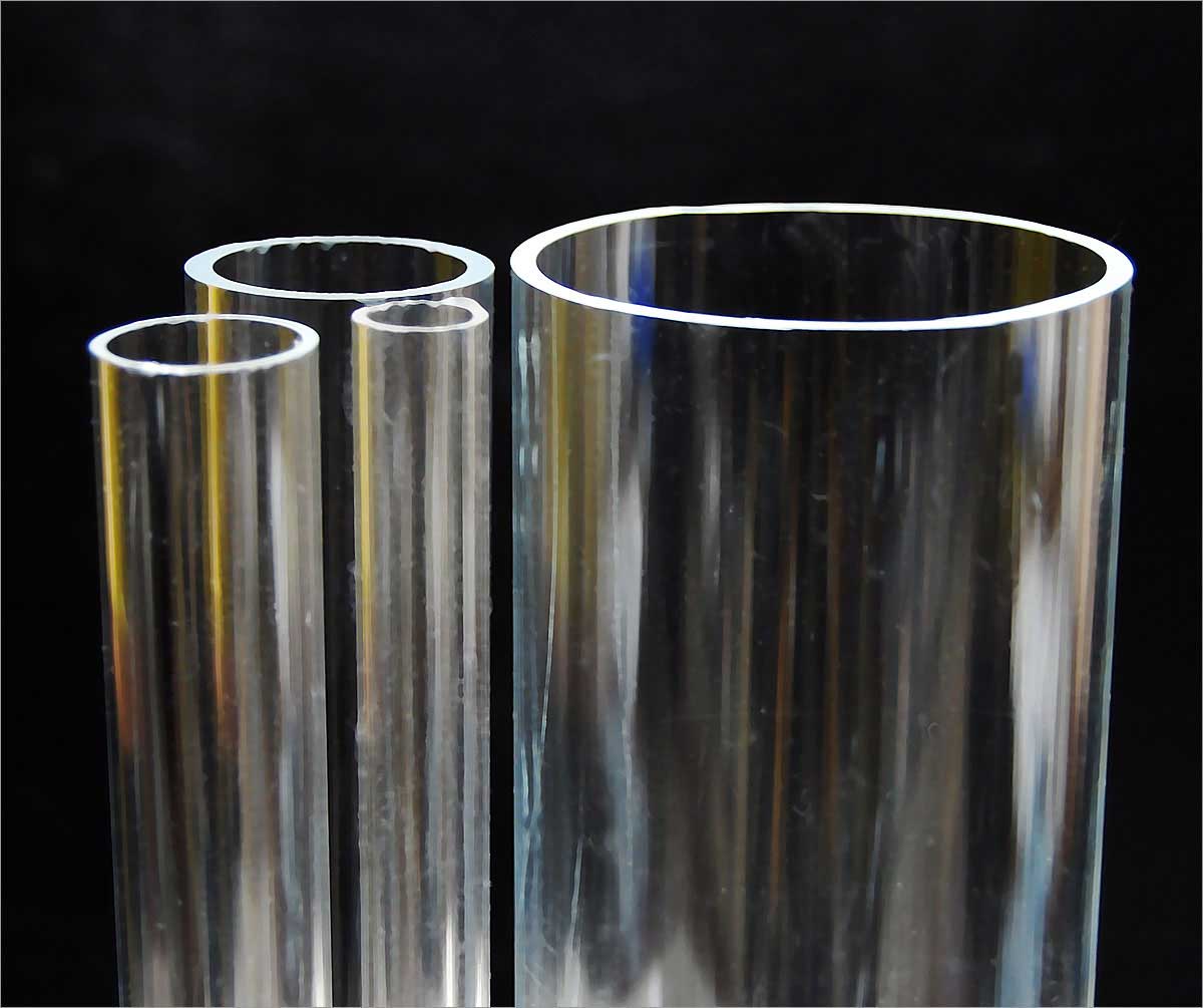 Polycast Clear Cast Acrylic Tubing by Lineal Foot