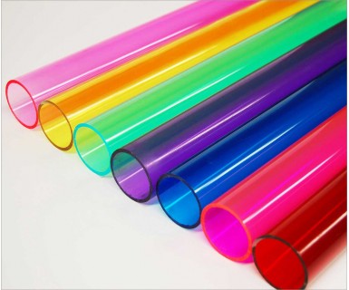 Colored Acrylic Tubing 2-inch OD