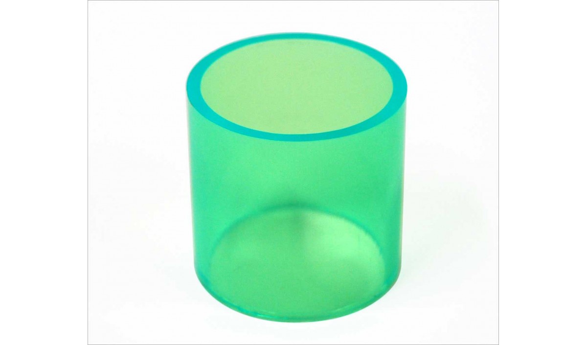2" Transparent Colored Acrylic Tubes TAP Plastics TAP Plastics