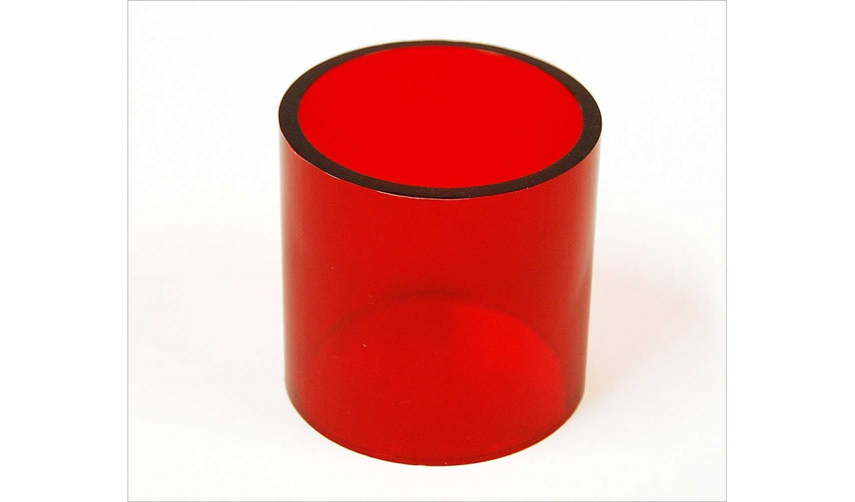 2" Transparent Colored Acrylic Tubes TAP Plastics TAP Plastics