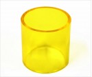 OD 2 in x 6 ft  x 1 3/4 ID Yellow 1/8 wall