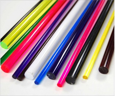 Colored Acrylic Rods