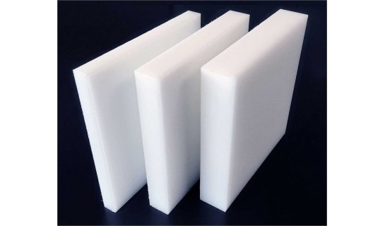 .500" x 12" x 24" Natural High Density Polyethylene HDPE Plastic Sheet 1/2” 