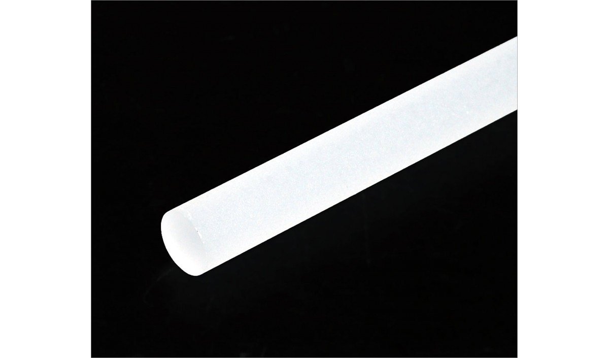 Tap Plastics Frosted Acrylic Rods | 1/4 in x 6 ft Frosted Acrylic Rod