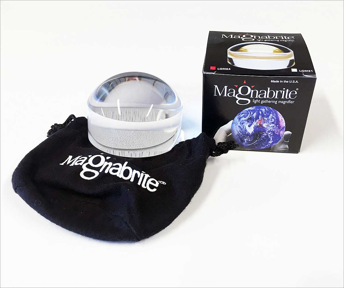 64mm (2.5 inch) Magnabrite w/Drawstring Pouch