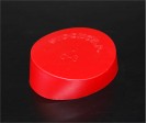 HDPE 3 in Cap, Red