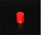 HDPE 3/4 in Cap, Red