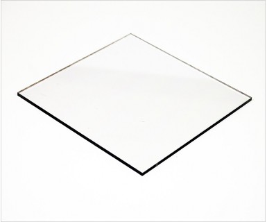 POLYCARBONATE CLEAR PLASTIC SHEET 1/4 (6 mm) 5 X 5 *