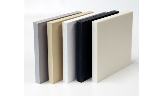 Pack Of 4 Black Marine Board HDPE Polyethylene Plastic Sheet 1/2" x 24" x 48” 