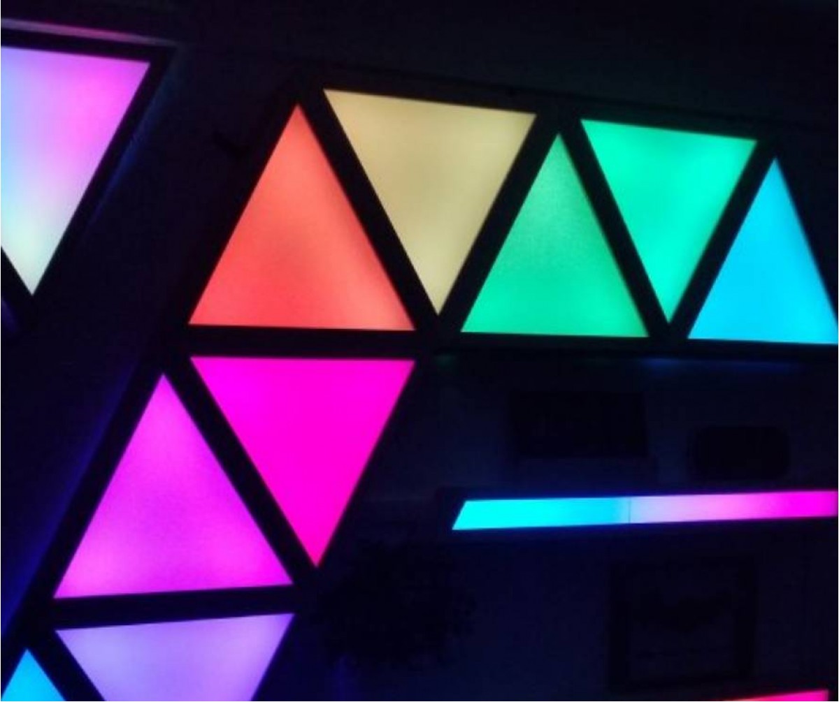 LED Backlit Colored Acrylic