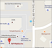TAP Plastics: TIGARD, OR