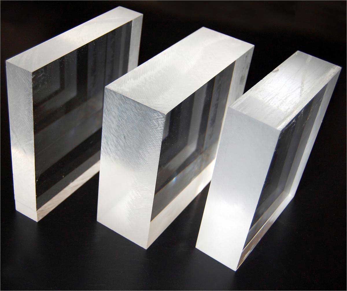 Acrylic Plexiglass Plastic Sheet 1/2" x 12" x 48" Clear Cast 