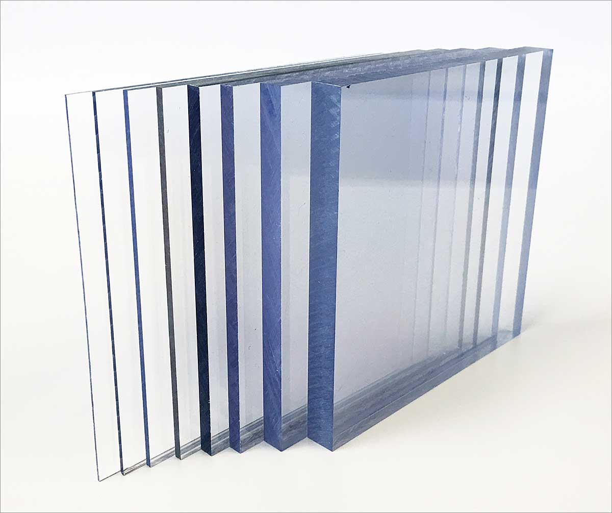 Sheet 1//2/" Thick Clear Polycarbonate POLYCARB Cut to Size! Priced Per Foot