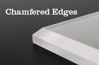 Photo of chamfered edges