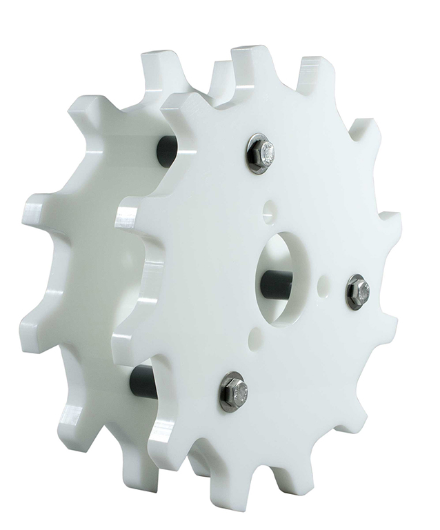 Star gear made from high impact plastic